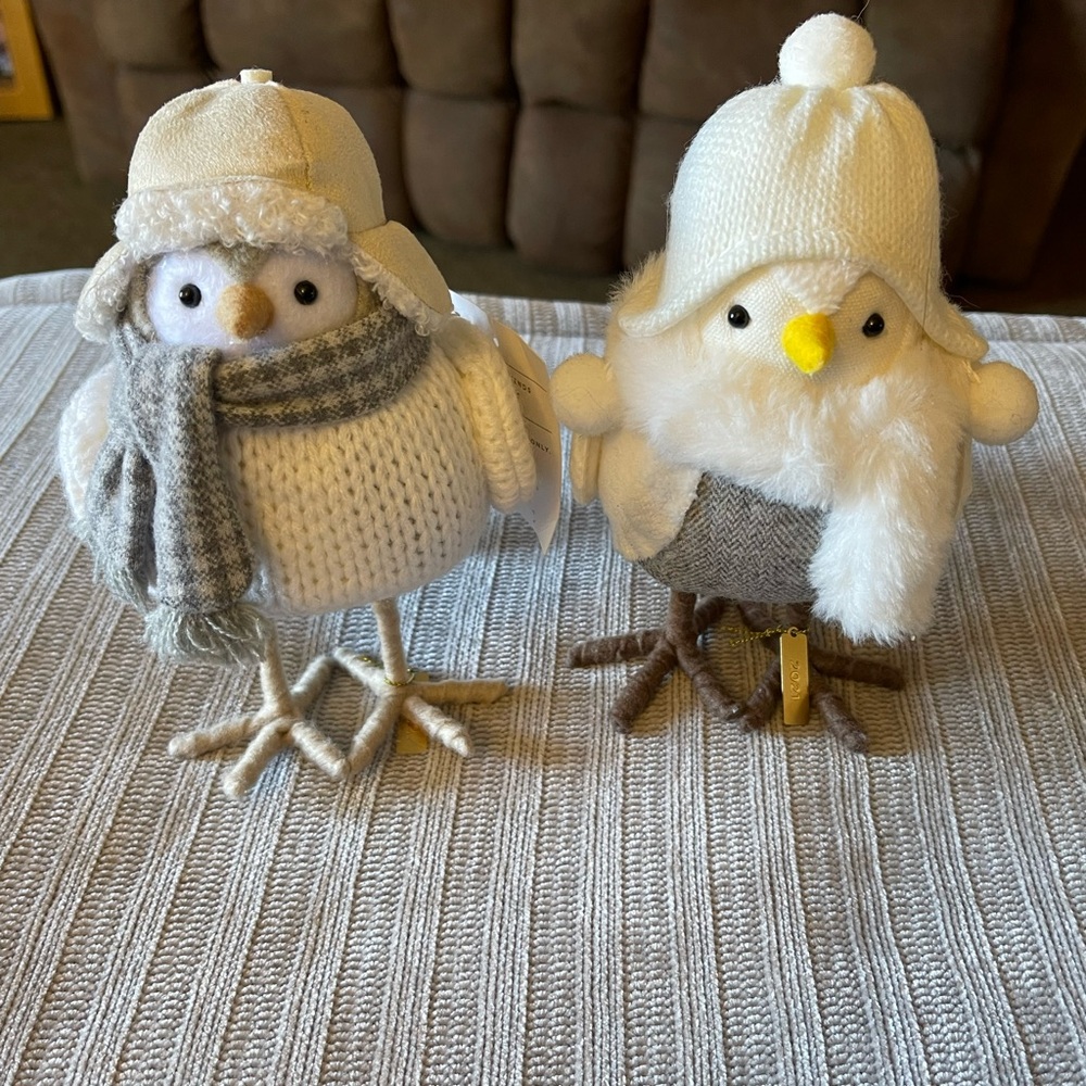 Winter Bird Decor from Target Wonder Shop Feathery Friends Collection